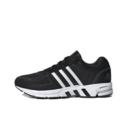 Adidas Equipment 10 Low Топ Тренировочные Беговые Кроссовки Унисекс Черно-белые