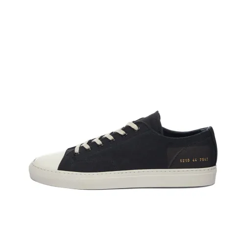 COMMON PROJECTS Tournament Low Топ Стильные Скейтбординги Мужской Черный