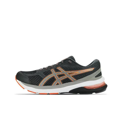 Asics Gel Nagoya 4 Амортизация Устойчивость к истиранию Дышащие Низкие Кроссовки для бега Мужские Черные Оранжевые