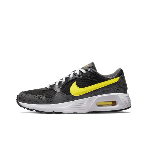 Nike Air Max SC Low Беговые кроссовки GS Черный Желтый