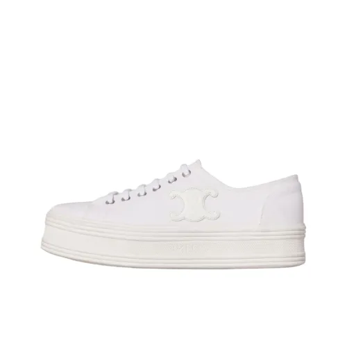 CELINE Низкий Топ Стильный Скейтбординг Женские Неоново-Белый