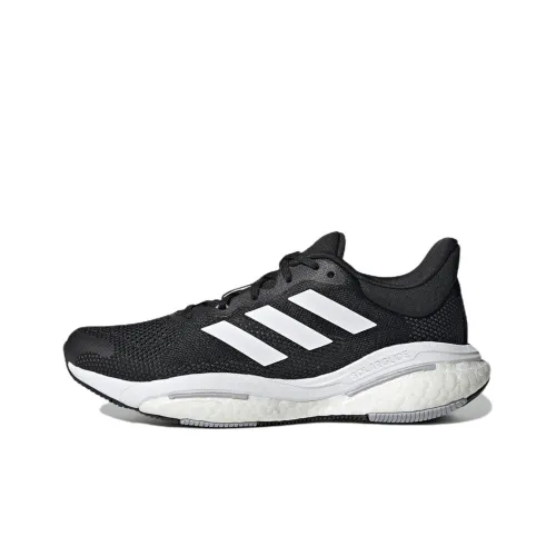 Adidas Solar Glide 5 Low Топ Беговые кроссовки Женские Черный