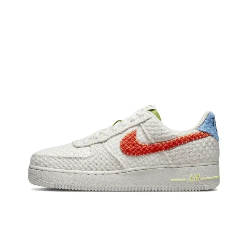 Nike Air Force 1 Low Конопля Скейтборд Кроссовки Мужские Бежево-Оранжевые