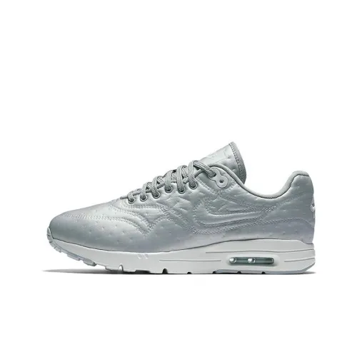 Nike Air Max 1 Low Топ Повседневные Беговые Кроссовки Женские Серебряные