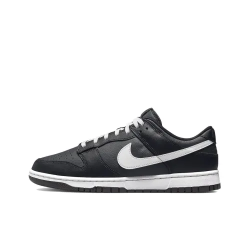 Nike Dunk Retro Low Скейтборд Кроссовки Мужские Черные Белые