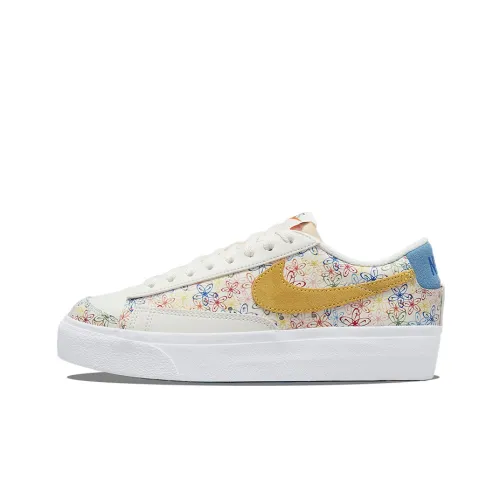 Nike Blazer Скейтборд Кроссовки Низкие Женские