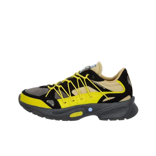 McQ Alexander McQueen Низкие Кроссовки Спортивные Мужские Черные Желтые