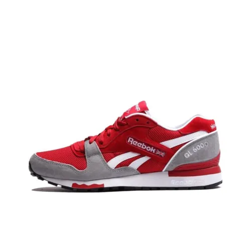 Reebok GL6000 Low Топ Беговые кроссовки Мужской Dynamic Красный Серый