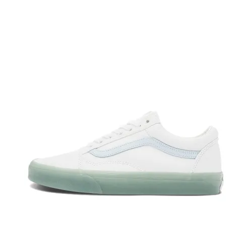 Vans Old Skool Collection Легкие и Износостойкие Низкие Кроссовки для Скейтбординга Унисекс Молочно-Синий