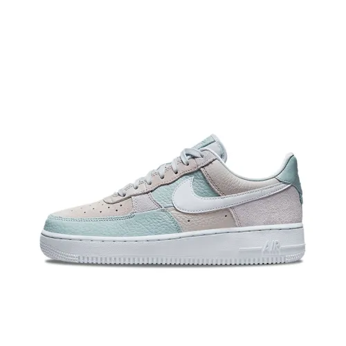 Nike Air FORCE 1 'Be kind' Slip Resistant Abrasion Resistant Легкий Низкий Топ Скейтборд Кроссовки Женские Серый Синий