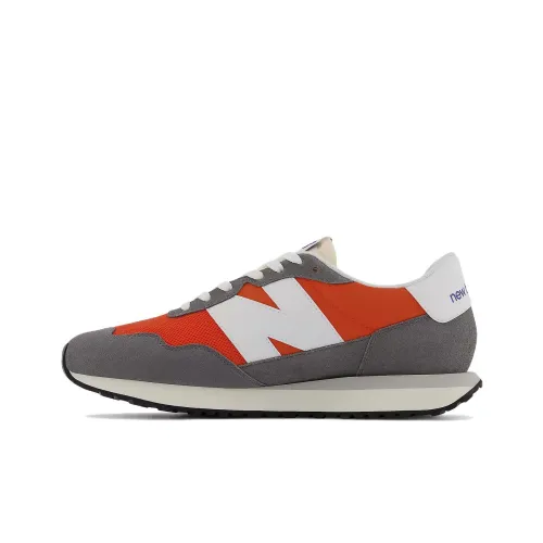 New Balance NB 237 V1 Low Топ Беговые кроссовки Мужской Серый Оранжевый