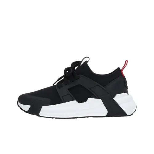 Moncler LUNAROVE Низкий Топ Повседневная Обувь Женская Черная