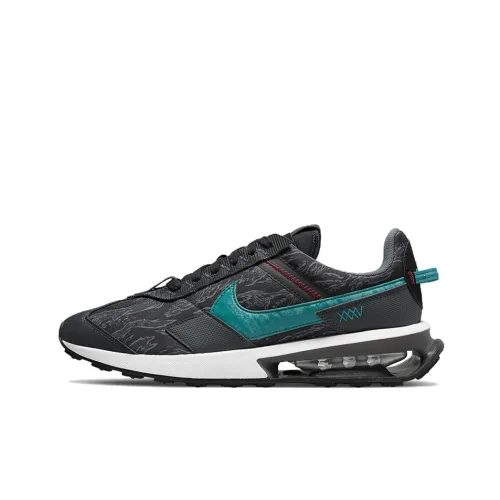 Nike Air Max Pre Day Low Топ Casual Мужской Черный Зеленый