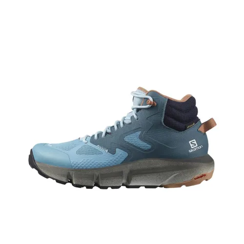 SALOMON Predict Hike Устойчивый к истиранию MID Топ Альпинизм Походная обувь Женская Синий