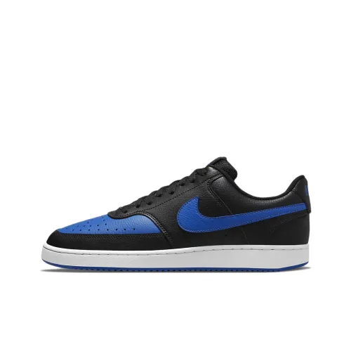 Nike Court Vision 1 Low Slip Resistant Abrasion Resistant Low Топ Скейтборд Кроссовки Мужской Черный