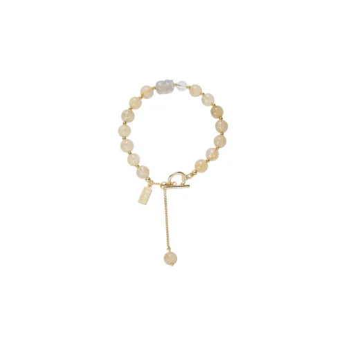 West Island Сплав Браслеты Золотой Рутиловый Кварц Женские