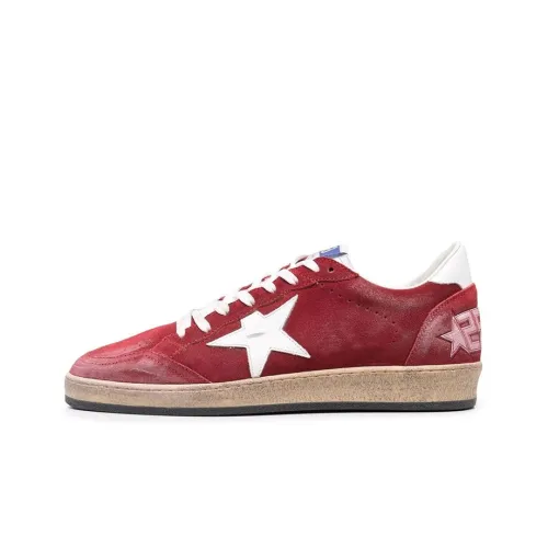 Golden Goose Низкий Топ Стильный Скейтбординг Мужской Красный