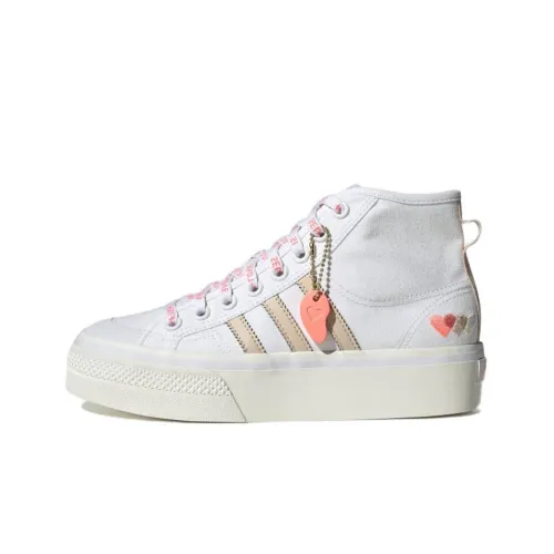 Adidas Originals NIZZA Скейтборд Кроссовки MID Топ Женские