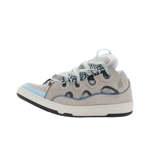 Lanvin Curb High Топ Стильные Скейтбординги Мужской Серый