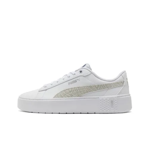 PUMA Smash Platform Скейтборд Кроссовки Низкие Женские