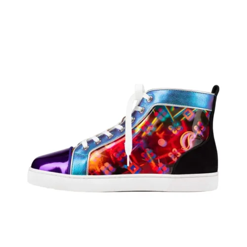 CL LUBOTING Высокие Топы Стильные Скейтбординг Мужские Черные