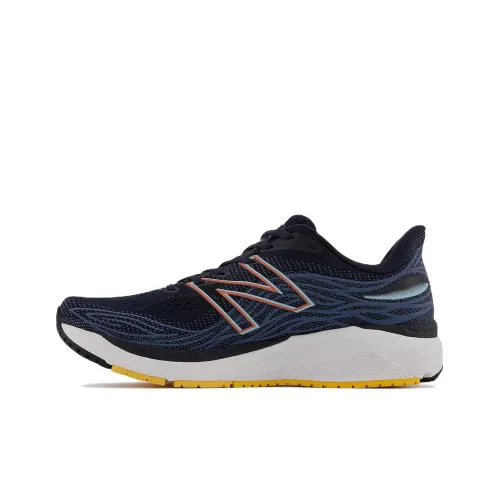 New Balance совместный бренд 860 Low Топ Беговые кроссовки Мужской Черный Синий