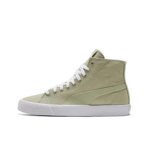 PUMA Bari MID Топ Кроссовки для скейтбординга Унисекс Мшисто-зеленый