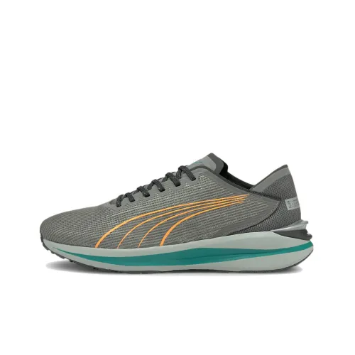 PUMA Electrify Nitro WTR Low Топ Беговые кроссовки Мужской Серый
