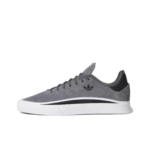 Adidas Originals SABALO Slip-resistant Abrasion-resistant Low Top Skateboard Shoes Unisex Gray Adidas Originals SABALO Противоскользящие Устойчивые к истиранию Низкие Кеды для скейтбординга Унисекс Серый