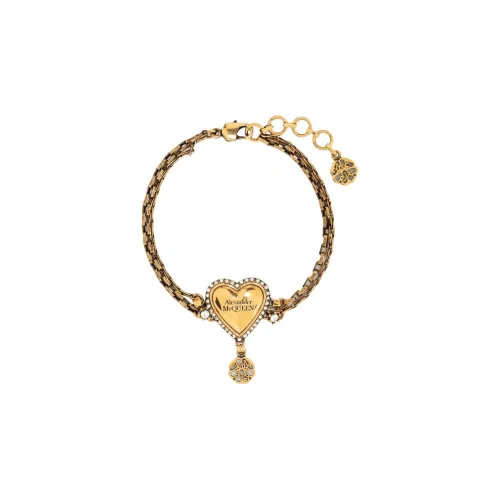 Alexander McQueen Brass Bracelets Золотой Женские