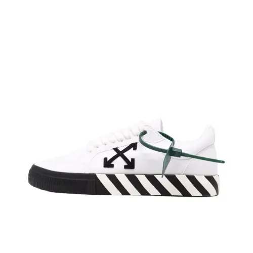 Off Белый Vulcanized Скейтборд Кроссовки Мужские Белые