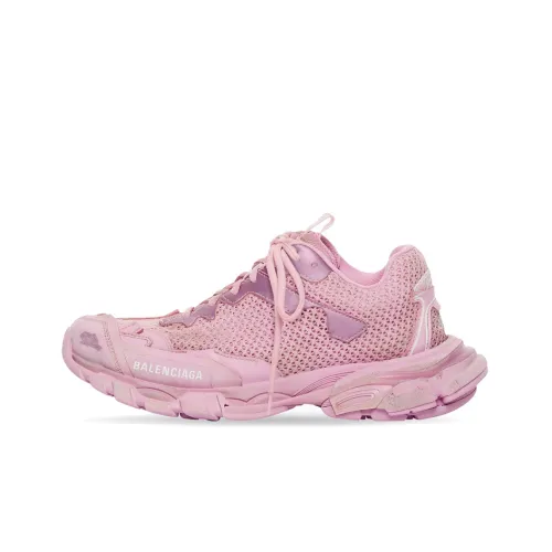 Balenciaga Track 3,0 Low Топ Спортивная Повседневная Обувь Женская Розовая