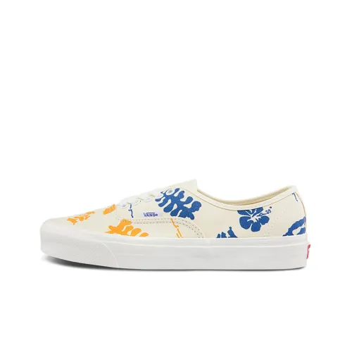 VANS Authentic Series 44 DX Low Топ Скейтборд Кроссовки Унисекс Белый Многоцветный