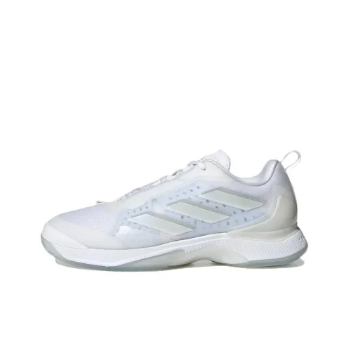 Adidas Avacourt Slip-resistant Abrasion-resistant Low Top Tennis Shoes Women's White
