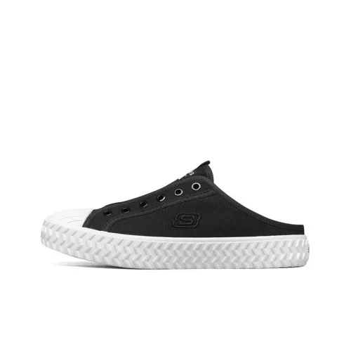 Skechers Street Tra Low Top Скейтборд Кроссовки Женские Черные