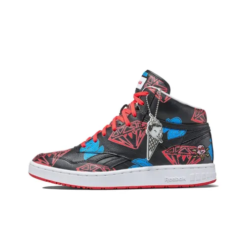 REEBOK BB 4600 MID Топ Скейтборд Кроссовки Мужские Черные Красные