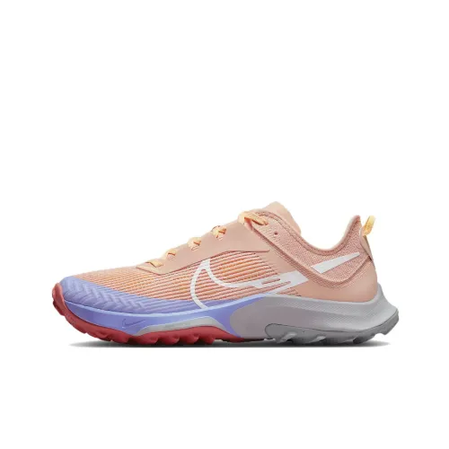 Nike Air Zoom Terra Kiger 8 Low Топ Беговые кроссовки Женские Розовый фиолетовый синий