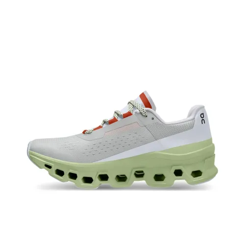 On Cloudmonster Амортизация Устойчивость к истиранию Дышащий Легкий Низкий Топ Карбоновая плита Беговые кроссовки