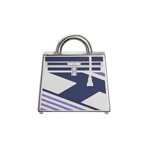 HERMES Kelly Металлические Подвески Темно-фиолетовый Унисекс