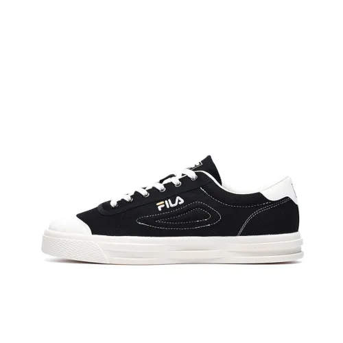 FILA LUKE Износостойкие Легкие и Дышащие Низкие Кроссовки для Скейтбординга Мужские Черные