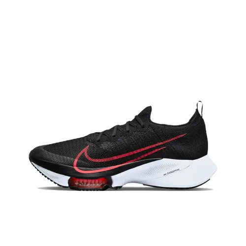 Nike Air Zoom Tempo Next% Противоскользящий устойчивый к истиранию низкий топ повседневная беговая обувь мужская черная