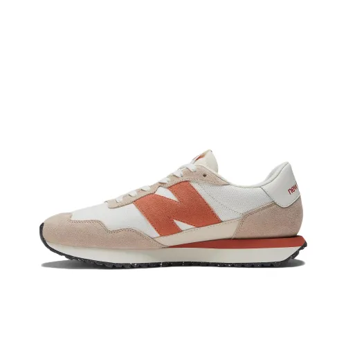 New Balance NB 237 Low Топ Марафон Беговые кроссовки Унисекс Оранжевый