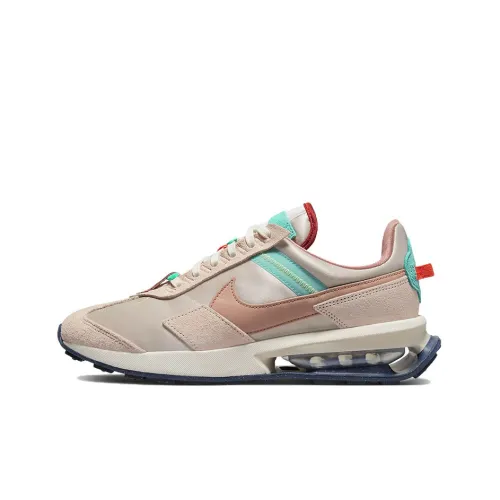 Nike Air Max Pre Day Low Топ Casual Женский Розовый Зеленый