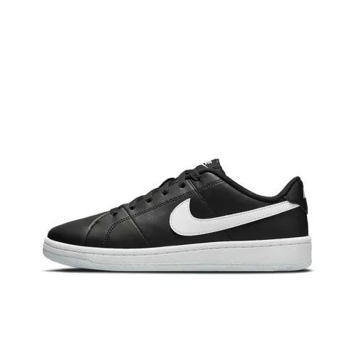 Nike Court Royale 2 Slip Resistant Abrasion Resistant Легкий Низкий Топ Скейтборд Кроссовки Женские Черный