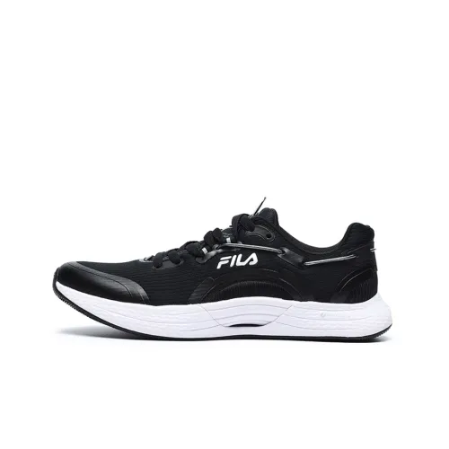 FILA XFT Амортизация Износостойкие Низкие Кроссовки для Бега Мужские Черные