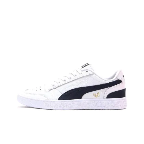 Hussle WAY X PUMA Ralph Sampson Амортизация Устойчивый к истиранию Легкий Низкий Топ Скейтборд Кроссовки Унисекс Белый Черный