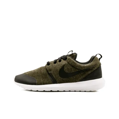 Nike Roshe NM Амортизаторы Shock противоскользящие устойчивые к истиранию низкий топ беговые кроссовки мужской зеленый