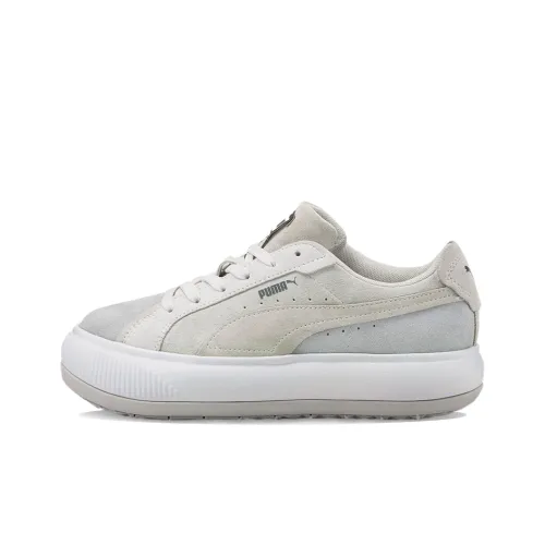 PUMA SUEDE MAYU Raw Low Топ Скейтборд Кроссовки Женские Серые