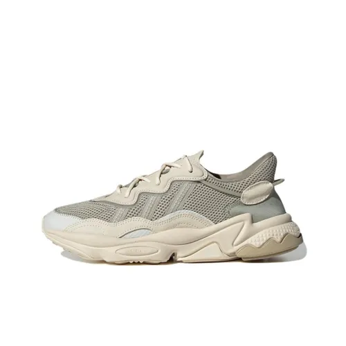 Adidas Originals Ozweego Slip Resistant Abrasion Resistant Дышащий Низкий Топ Casual Унисекс Кунжут Серый