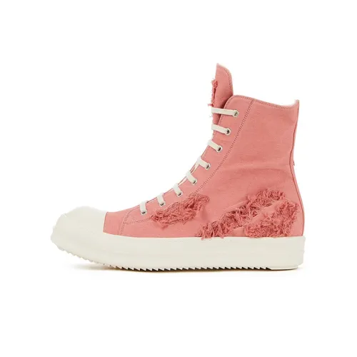 RICK OWENS Fogachine High-Top Canvas Shoes Men's